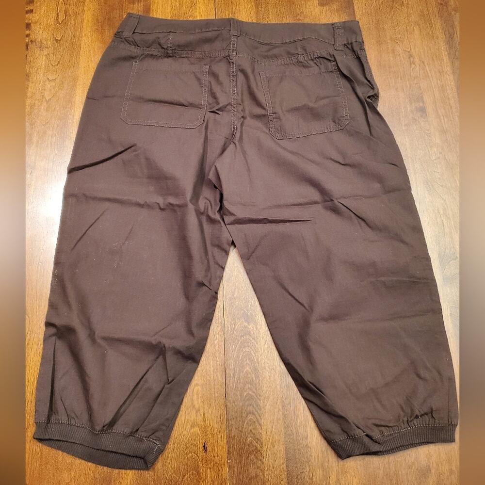 Faded Glory crop pants women's 14 lightweight‎ joggers - Picture 7 of 7